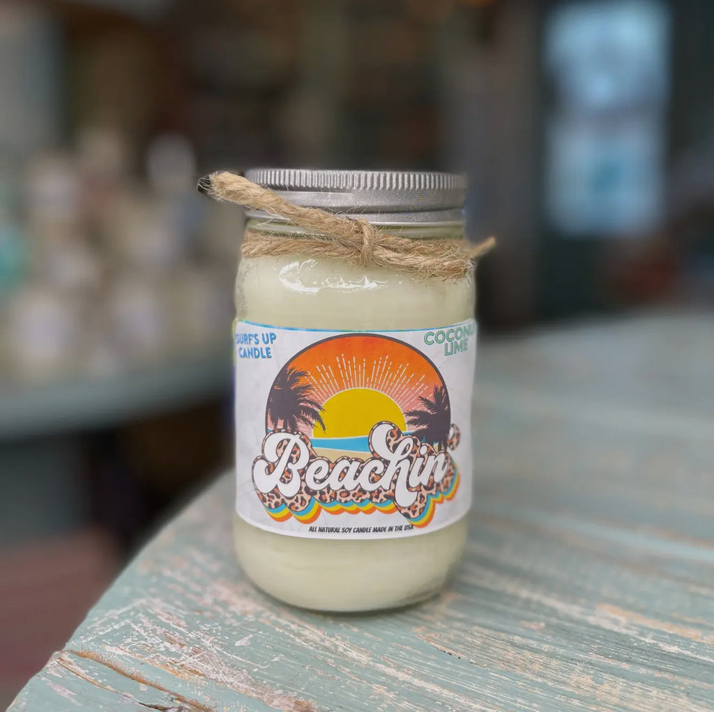 Beachin Candle