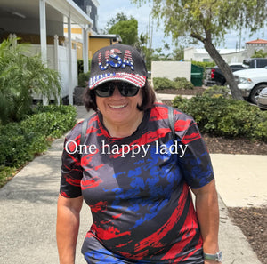 Black Bling USA Hat