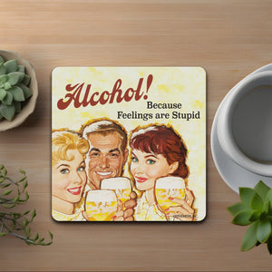 Alcohol coaster