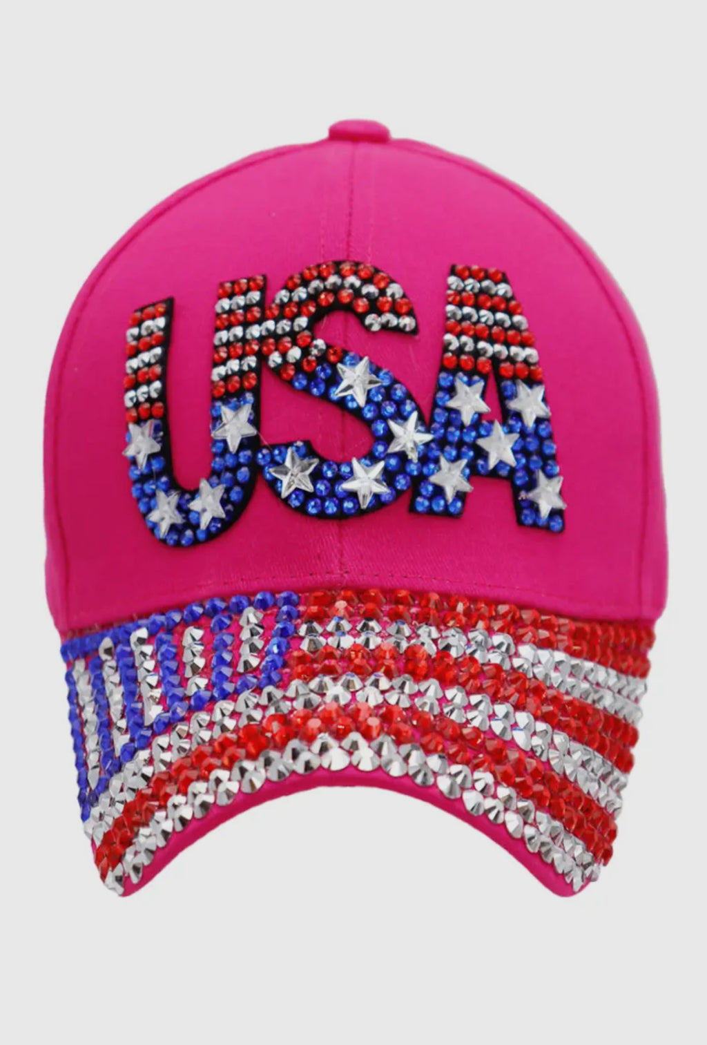 Hot Pink USA hat
