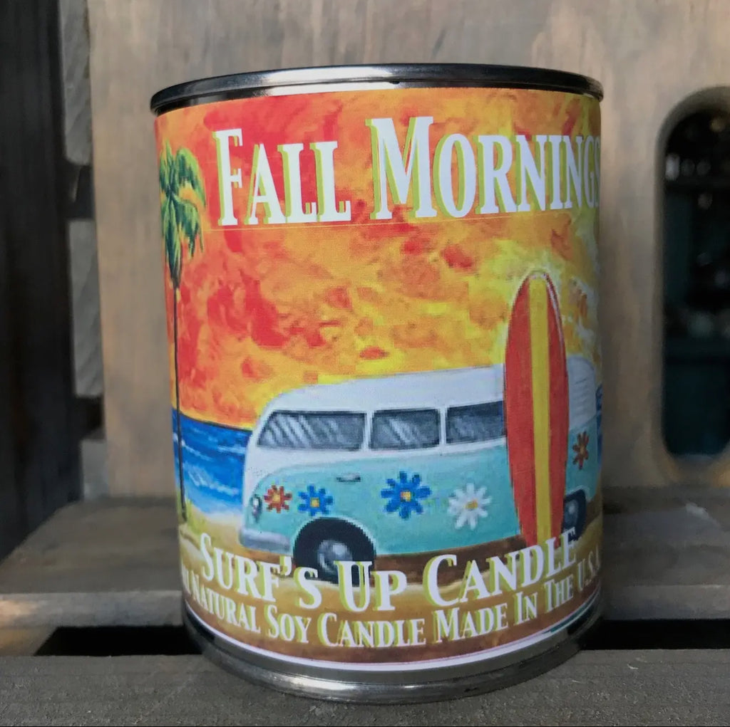 Fall Morning Candle