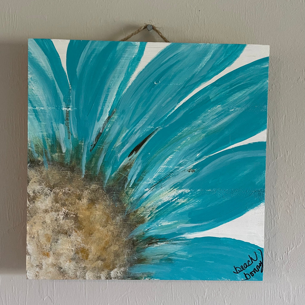 Blue Flower Painting