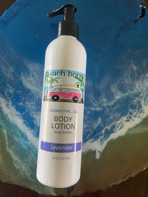 beach bonny lavender body lotion