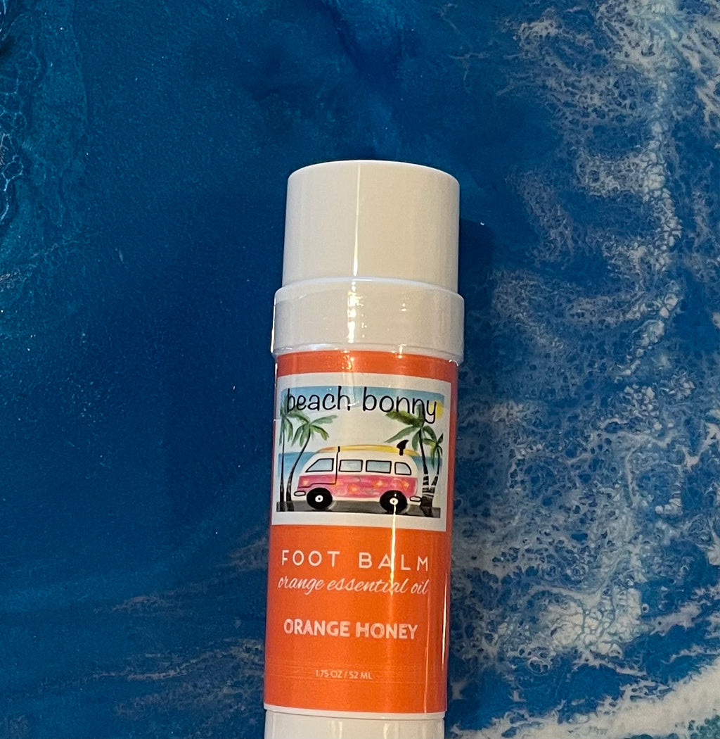 Beach Bonny Foot Balm Orange Honey